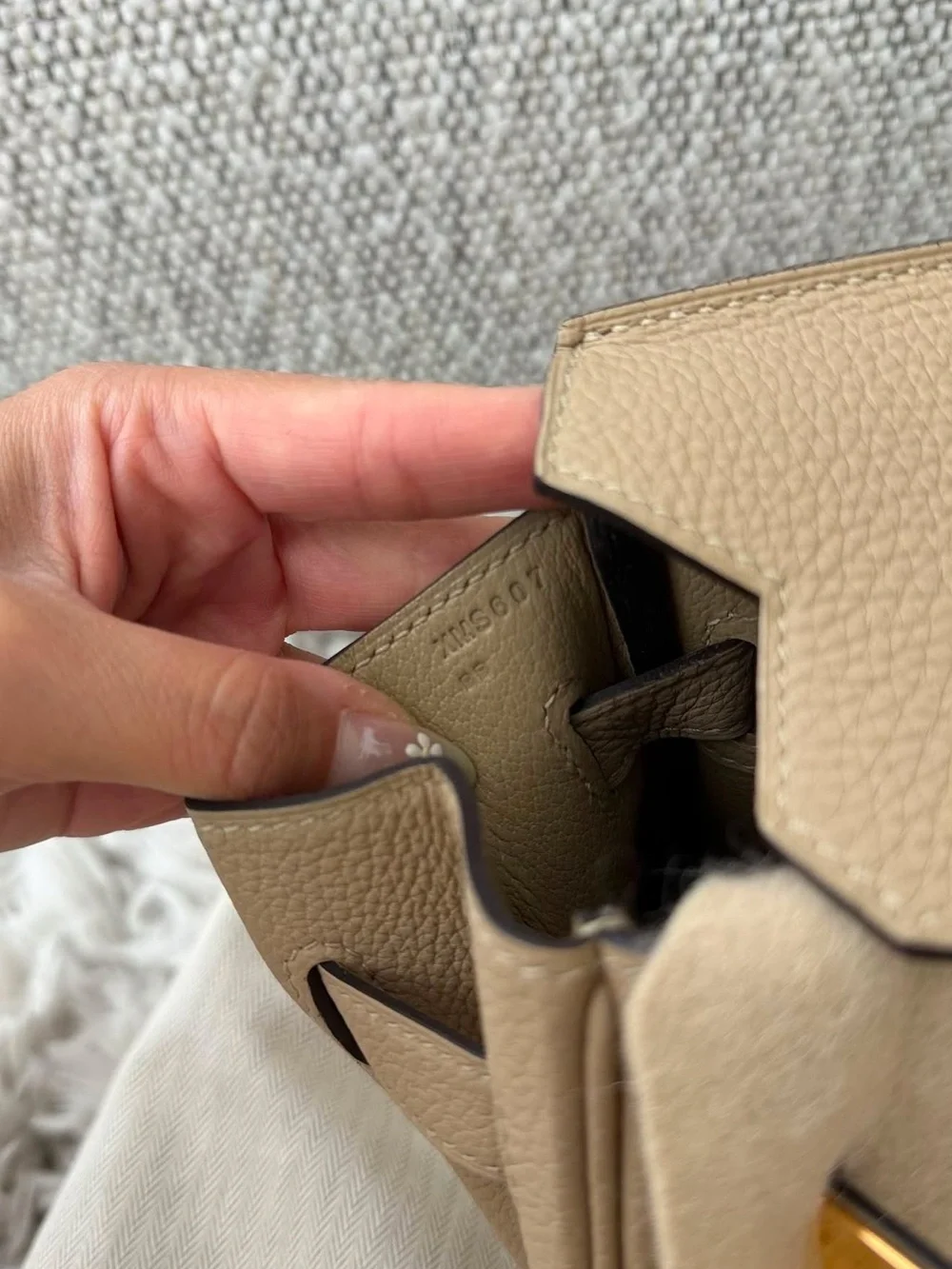 Birkin 30 Togo in Trench